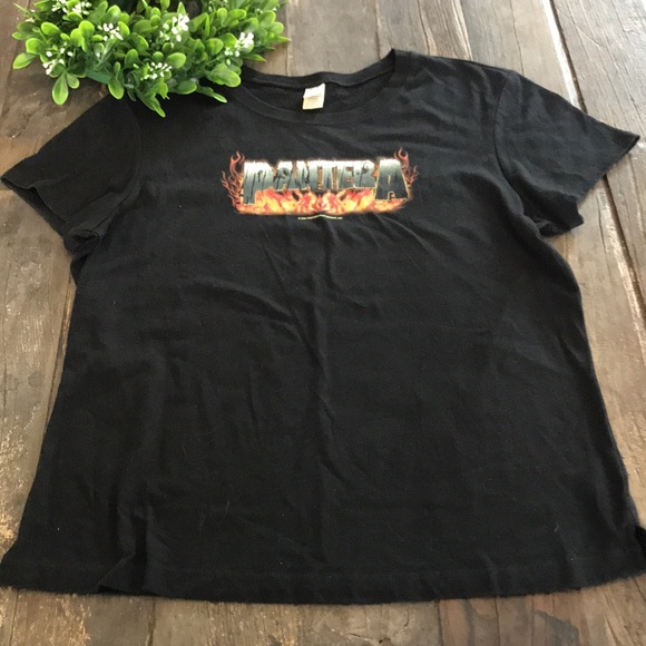 Kavio Tops - Last chance!! VINTAGE Pantera Band Tee - 100% combed cotton